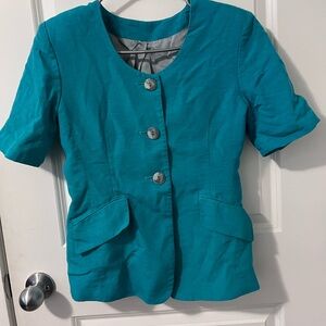 RAZZ International Teal Blazer